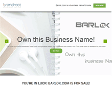 Tablet Screenshot of barlok.com